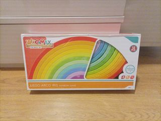 Juego infantil arco iris