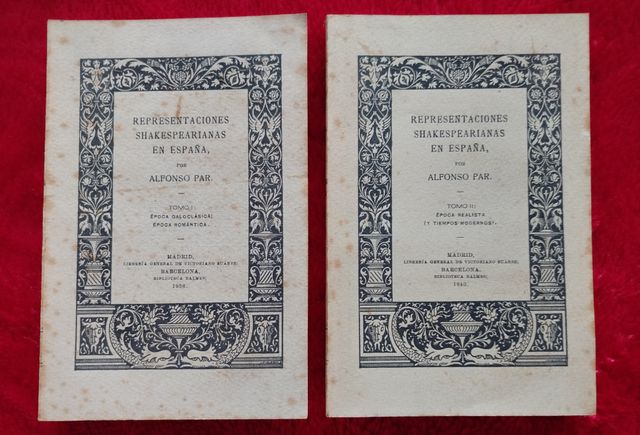 REPRESENTACIONES SHAKESPERIANAS EN ESPAÑA.