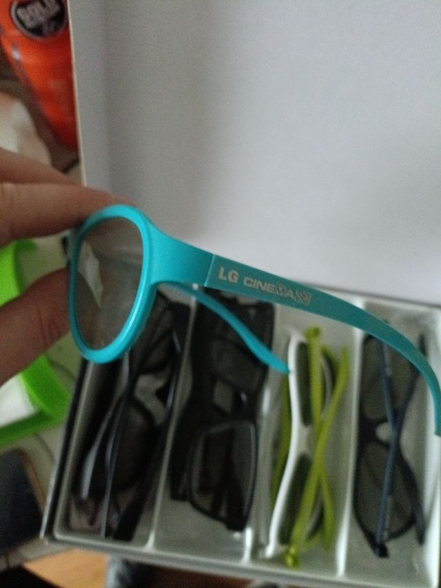 Gafas 3D pasivas polarizadas