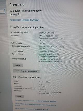 Ordenador AMD A4-4020  A