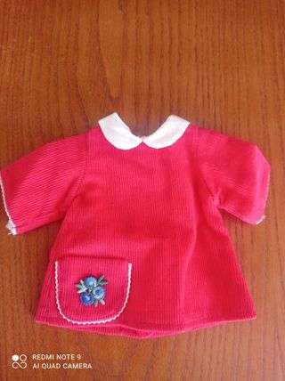 Lote 6 piezas ropa muñeca@ bebé