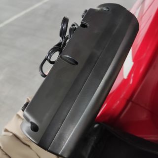 Compresor aire portátil compacto, inflador y luz