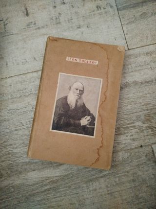 Libro Antiguo tolstoy
