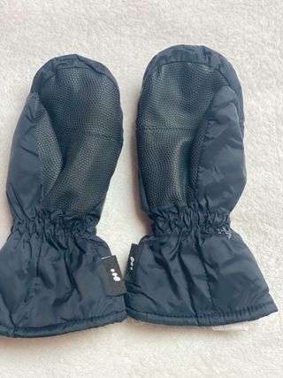 Manoplas nieve niño