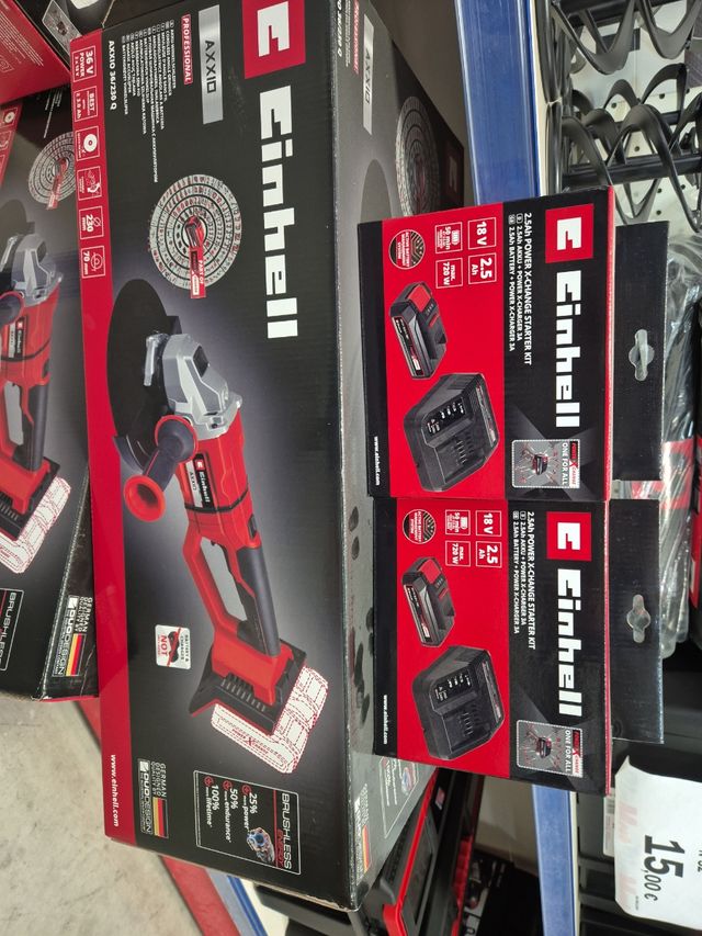 Amoladora inalambrica einhell