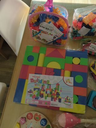 Pack de 18 juguetes Montessori NUEVOS 0-3 años