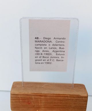 CROMO MARADONA FUTBOL 1983-84 MAGA FC BARCELONA