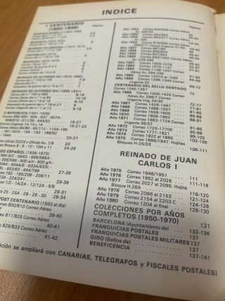 Catálogo de sellos de España 1981