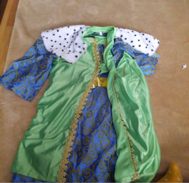 Disfraz Rey Mago talla 3-4