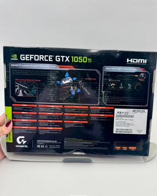 Tarjeta gráfica Nvidia GeForce GTX 1050 Ti de 4 GB