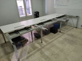 Isla Mesa Operativa Bench STEELCASE. Ref MB19
