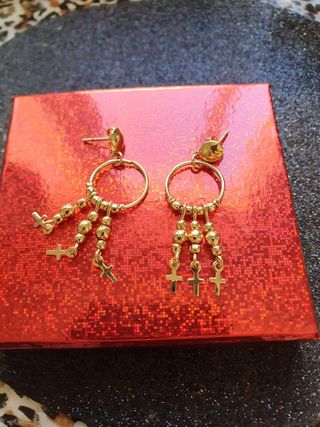 Colgantes con crecitas