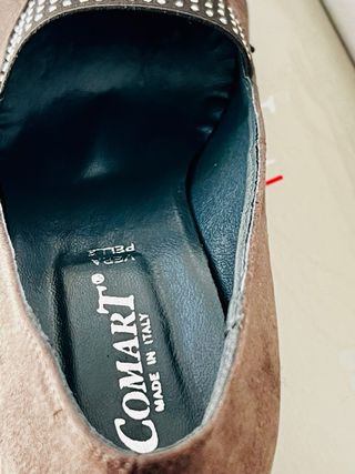 Scarpa da dinna in camoscio