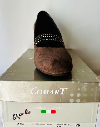 Scarpa da dinna in camoscio