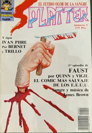 Splatter. Cómic. Colección completa