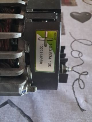 Alternador opel zafira 1.9 cdti 120a