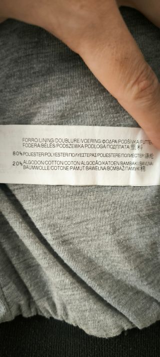 Chaqueta tipo bomber verde oscuro