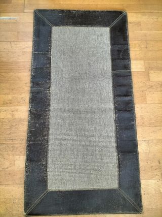 Tappeti in pelle e fibra naturale al 100%
