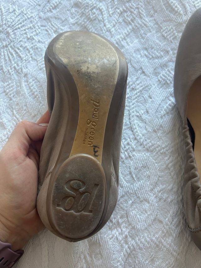 Paul Green ballerinas flats 40 piel