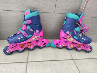 Patines lol de niña  talla  35/ 37