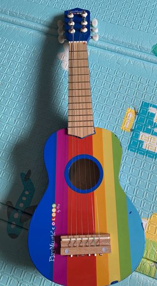 Guitarra de madera playmusic