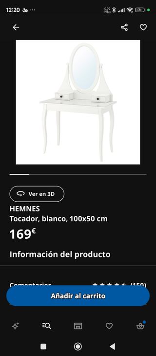 Tocador IKEA hemnes