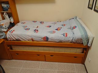 Cama nido con cajones somier 190 y 200