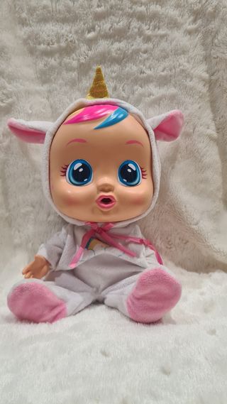 Bebe lloron unicornio