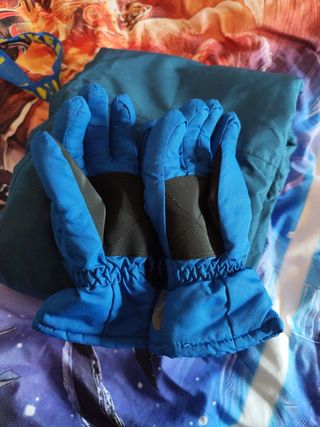 Guantes esquí ski nieve