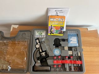 Microscopio para niños