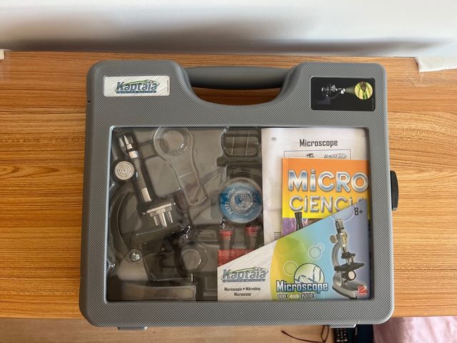 Microscopio para niños