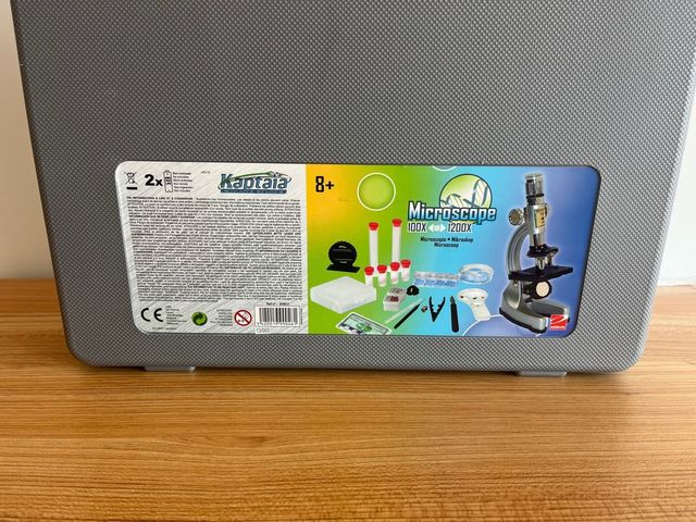 Microscopio para niños