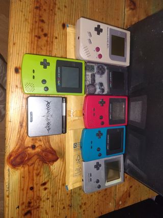colección de game boy