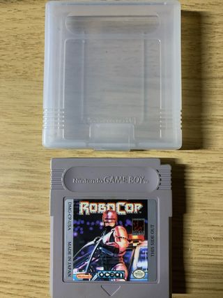 Juego RoboCop para Game Boy. Edición Vintage USA