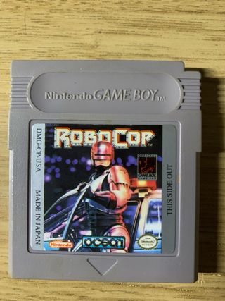Juego RoboCop para Game Boy. Edición Vintage USA