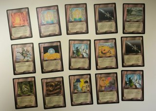 Cartas SATM Señor de los anillos 1995