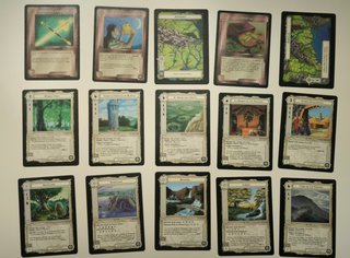 Cartas SATM Señor de los anillos 1995