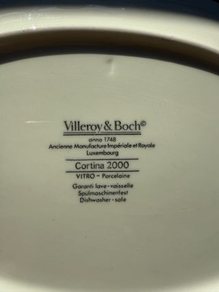 Vajilla Villeroy Boch Cortina 2000 Vintage REBAJA