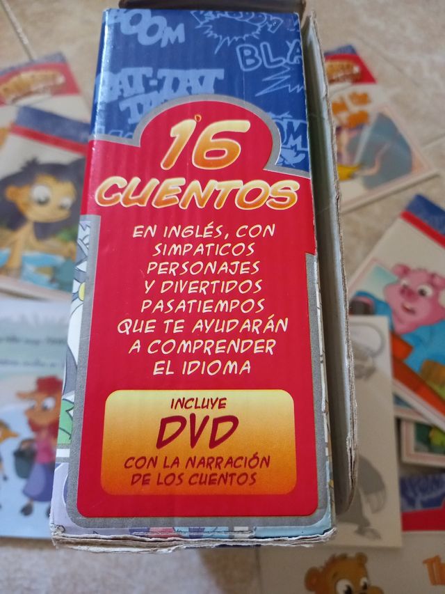 Cuentos bilingües inglés-español y cd