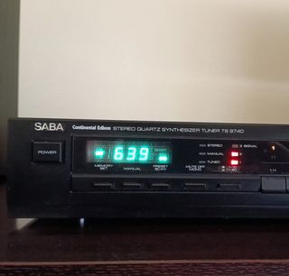 Sintonizador Fm/AM SABA Ts 9740 Vintage.