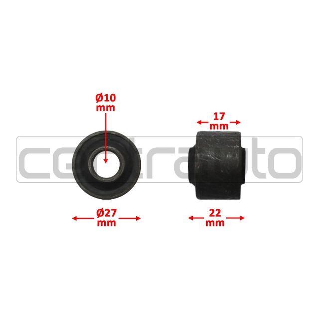 SUSPENSIÓN TRASERA SINOBLOCO PEUGEOT 404/504 63-86