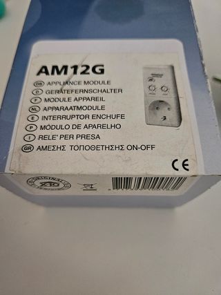 AM12G interruptor enchufe 