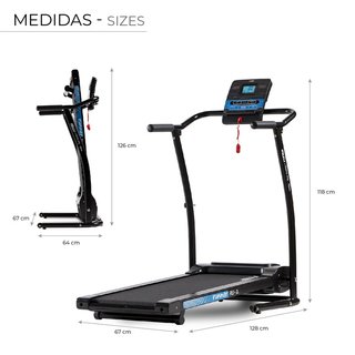 Cinta de correr marca Fytter . MODELO RU-2BX.