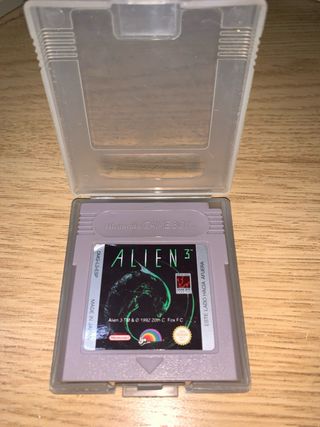 Juego Alien 3. Edición DMGL3ESP. Nintendo Gameboy