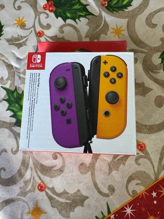 Nintendo JoyCon L/R Neon Purple/Neon Orange