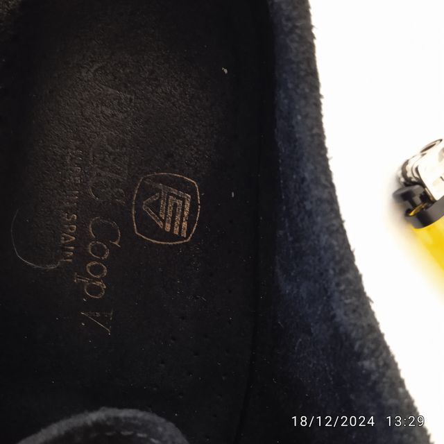 Zapatos piel ante 37