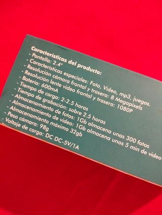 Cámara de fotos infantil