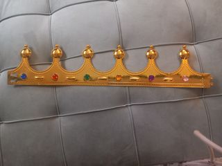 Disfraz rey mago talla 5/6 regalo corona
