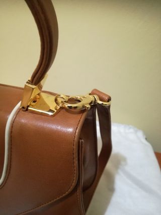 Bolso de mano/hombro piel Tesa de Baviera 