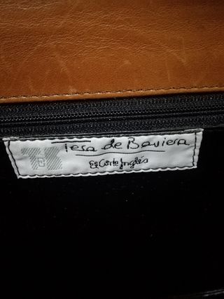 Bolso de mano/hombro piel Tesa de Baviera 